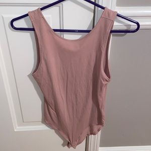 light pink bodysuit